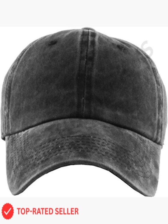 Classic Unisex Cotton Adjustable Low Crown Baseball Cap - Dad Hat main image 5
